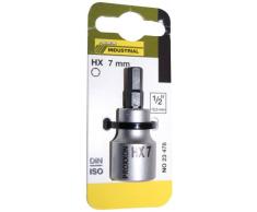 Salki -Proxxon 2223478 - Vaso 1/2+ punta allen 7 mm l/55