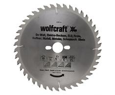 Wolfcraft 6680000 - Disco de sierra circular HM, 42 dient., serie naranja Ø 250 x 30 x 3,2 mm
