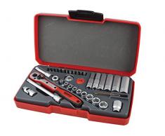 Tengtools T1436 - Juego de vasos 1/4 de 36 piezas