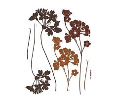 Komar Deco de pegatinas Lady s Smock, 1 pieza, marrón, 17005h