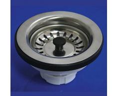 WOLFPACK 4110607 Valvula Fregadero T-73BP -115 1 1/2 Cesta Baja