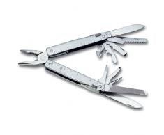 Victorinox 3.0323.L - Navaja suiza en estuche de piel, color plateado