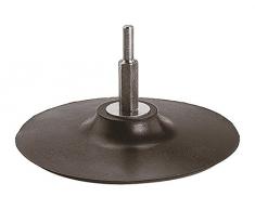 Wolfcraft 2020000 - Plato de goma para taladro, vástago 8 mm Ø 125 mm