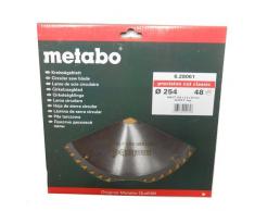 Metabo - Hoja sierra metal duro hw-ct 254x30mm 48wz