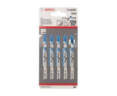 Bosch 2 608 634 503 - Hoja de sierra de calar T 118 BF - Flexible for Metal (pack de 5)