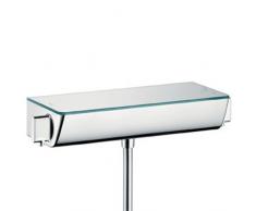 Hansgrohe Ecostat Select - Termostato de ducha, visto, blanco/cromo