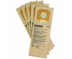 DeWalt DWV9401-XJ - 5 Bolsas de papel para aspirador DWV901L y DWV902M