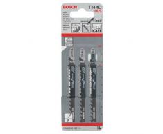 Bosch 2 608 630 560 - Hoja de sierra de calar T 144 D - Speed for Wood (pack de 3)