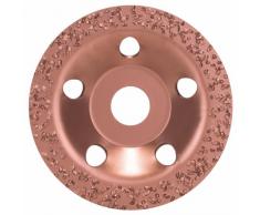 Bosch 2 608 600 175 - Vaso de amolar de metal duro - 115 x 22,23 mm; grob, flach (pack de 1)