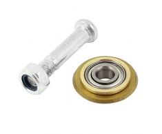 Sourcingmap – ® 22 mm 7/8 Dia Rotary Teniendo Rueda de corte de azulejos con revestimiento de titanio