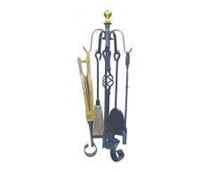 Imex El Zorro 10086-F - Pack de 5 piezas para chimenea (forja, 72 cm)