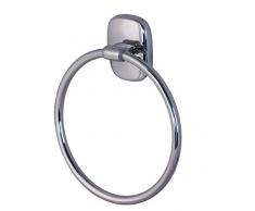 Mirtak Aqua - Toallero anilla, color cromado