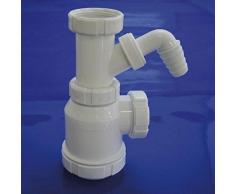 WolfPack 4110230 Sifon Botella Extensible T-4-T 1 1/2 Toma Lavadora