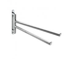 Pomdor - Toallero lateral doble cromo micra