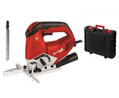 Einhell TE-JS 100 - Caladora electrónica pendular (incluye maletín Bmc y hoja de sierra para madera)