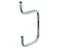 GAH-Alberts 802356 - Gancho para pared (acodado doble, galvanizado en azul, 250 x 195 mm)