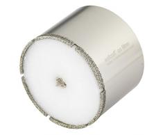 Wolfcraft 5931000 - Sierra de corona Diamant Ceramic con broca de centrado, vástago 10 mm, Ø 68 mm