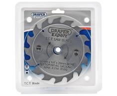 Draper 09465 - Cuchilla para sierra TCT (160 x 20 mm, 16 dientes)