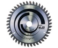 Bosch 2 608 640 503 - Hoja de sierra circular Multi Material - 160 x 20/16 x 2,4 mm, 42 (pack de 1)