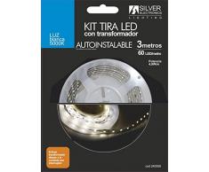 Silver 240350 - KIT tira LED 4,8W/m 5000K 3m 12V con transform