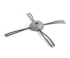 OREGON 110980 Universal aluminio fijo cortadora de cabeza con camiseta de manga corta para Nylium