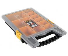 Perel OMRH10 Negro, Transparente caja de herramientas - cajas de herramientas (Negro, Transparente)