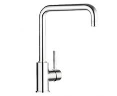 Blanco 519413 - Grifo para fregadero, color: plateado