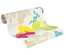 Esprit Home papel pintado Buenos Aires beige colorido amarillo 10,05 m x 0,53 m 941461