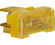 Hager - Lámpara para iluminación control circuito 12v 65ma amarillo