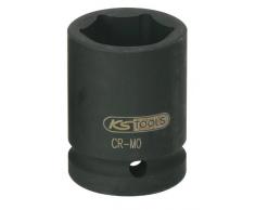 KS Tools 515.1391 - Vaso de impacto hexagonal, corto (tamaño: 3/4 y 1.1/8)