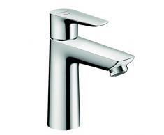 Hansgrohe Talis E Grifo de Lavabo con Vaciador Automático CoolStart, Cromo, 110 mm