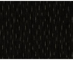 Livingwalls papel pintado Classic Fleece metálico negro 10,05 m x 0,53 m 665676