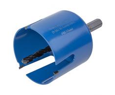 Wolfcraft 3882000 - Sierra de corona universal completo con vástago hexagonal y broca de centrado CT, profundidad de corte 60 mm Ø 68 mm