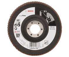 Bosch 2 608 607 638 - Plato pulidor Best for Inox - 125 mm, 22,23 mm, 40 (pack de 1)