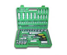 JBM 50521 - Pack de 108 piezas con vasos hexagonales en estuche (cincado) color verde