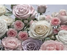 Fotomural Floraison (rosas) 3,68 x 2,54 m. Formato grande XXL! - Fotomurales Komar