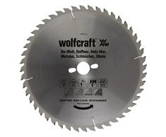 Wolfcraft 6682000 - Disco de sierra circular HM, 48 dient., serie naranja Ø 300 x 30 x 3,2 mm