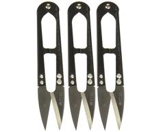 Sourcingmap A12091200UX0468 - Pack de 3 tijeras