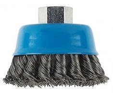 Bosch 1 608 614 002 - Cepillo de vaso, 100 mm x 0,8 mm, rosca M14, pack de 1