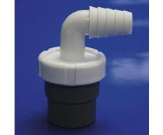 WolfPack 4110003 Conexion Macho T-210-M PVC Toma Lavadora