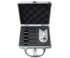 Dronco 4000600 - Juego 5 brocas maletín aluminio diámetro 5-6-8-10-12
