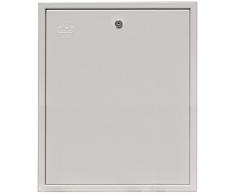 SKT, QAS6085, Armario Electrico para Instalación de Antena Señal 60 x 80 x 20 cm con Placa Perforada de Metal