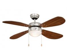 AireRyder FN43336 Ventilador de techo, 50 W, 240 V, Gris, 105 cm