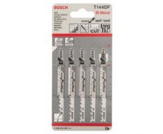 Bosch 2 608 634 567 - Hoja de sierra de calar T 144 DF - Speed for Hard Wood (pack de 5)
