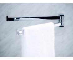 Pomdor - Toallero giratorio doble cromo urban