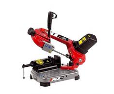 FEMI 784XL - Sierra de cinta para metal (varilla tope regulable, 1200 W, 230 V) color rojo