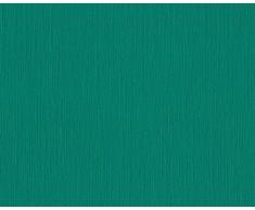 A.S. Papel pintado no tejido con detalle de colección Versace 2, azules, 962285