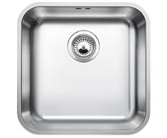 BLANCO SUPRA 400-U - Fregadero (Acero inoxidable, 400 x 400 mm, 43 cm, 43 cm, 17,5 cm)