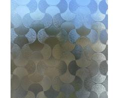 Vénilia 53251 - Vinilo electrostático, diseño de espirales