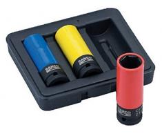 Bahco BWSS12P3 - Vasos Para Ruedas 1/2, 3 Pzs